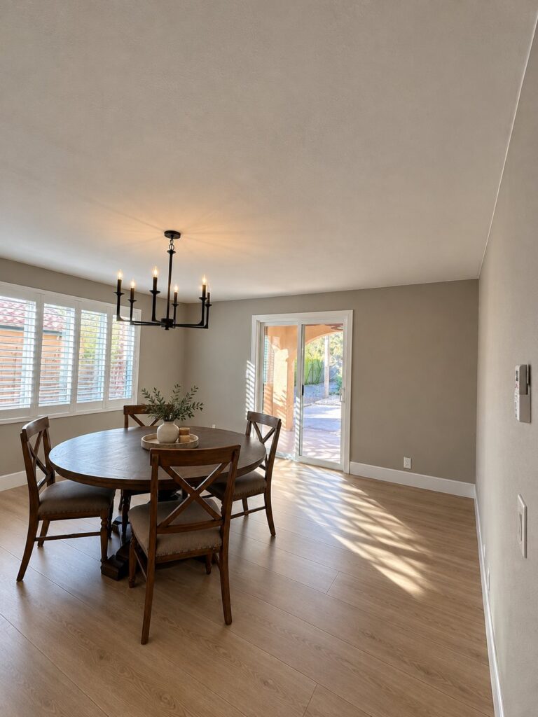 After: Dining Room Build-Out