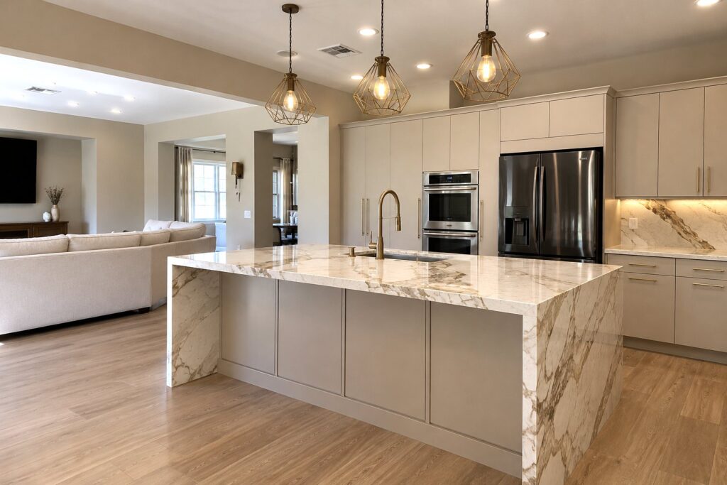 After: Open-Plan Kitchen Remodel