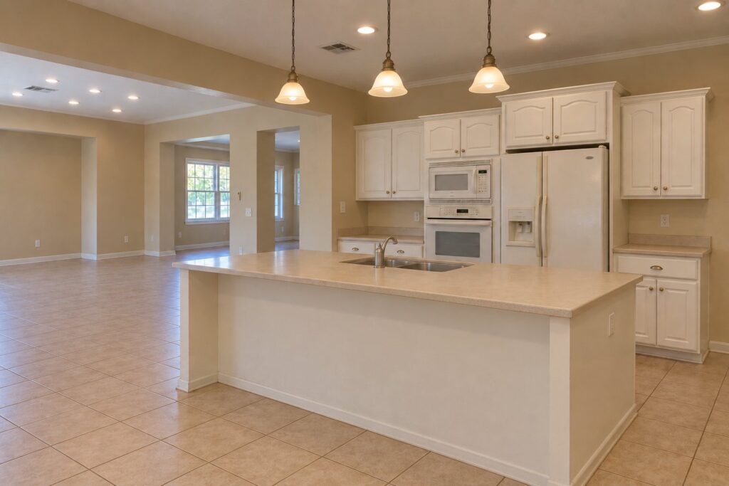 Before: Open-Plan Kitchen Remodel