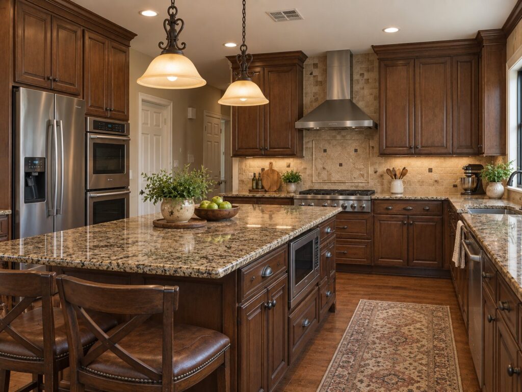 Before: Two-Tone Kitchen Update