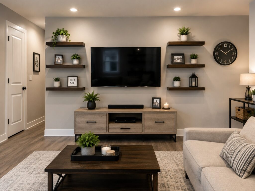 Living Room Refresh - after