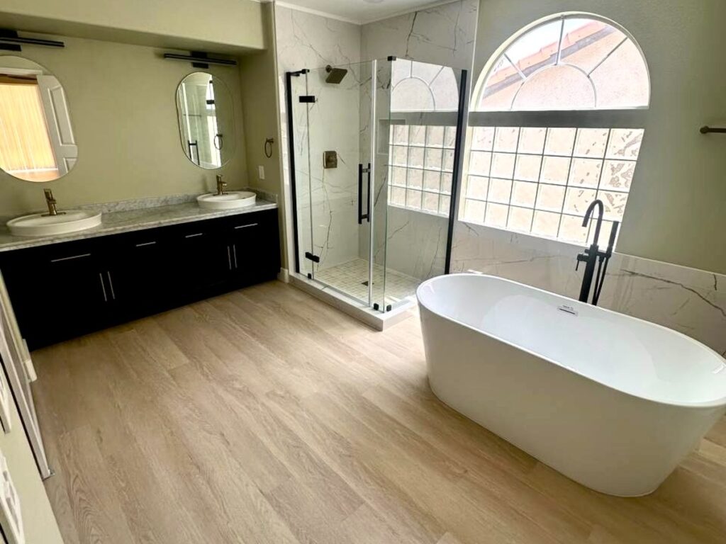 Master Bathroom Remodel - after